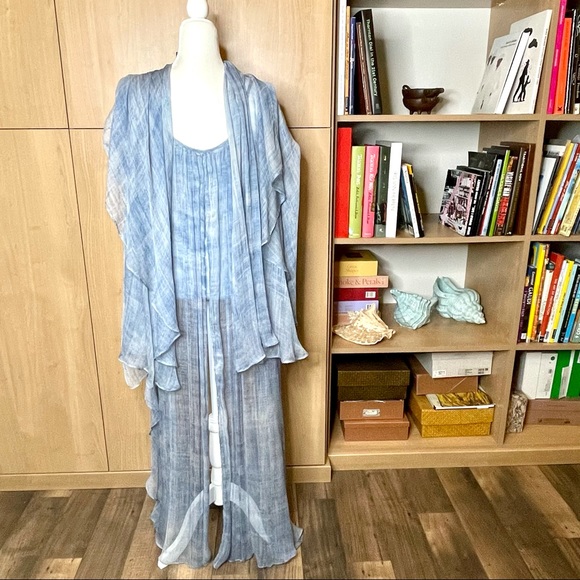 Mes Demoiselles silk chiffon flowy tank top - Picture 10 of 10